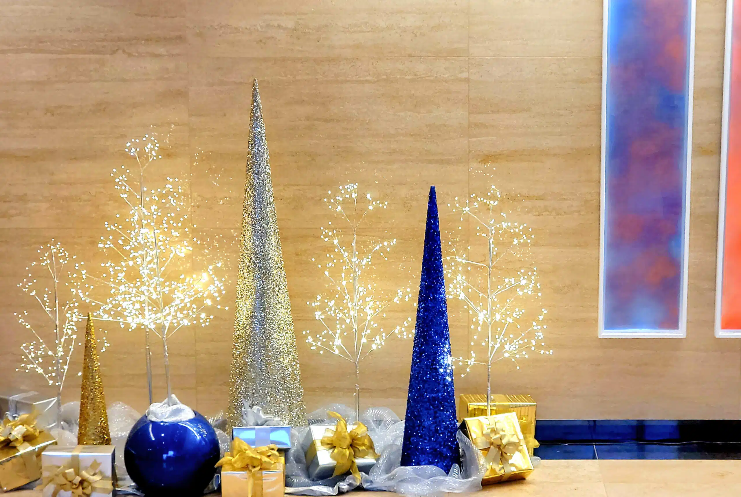 St Louis Blues LED Christmas Tree Ornament